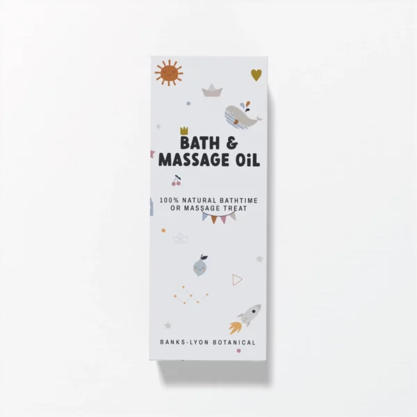 Huile de bain et de massage bébé Banks-Lyon Botanical