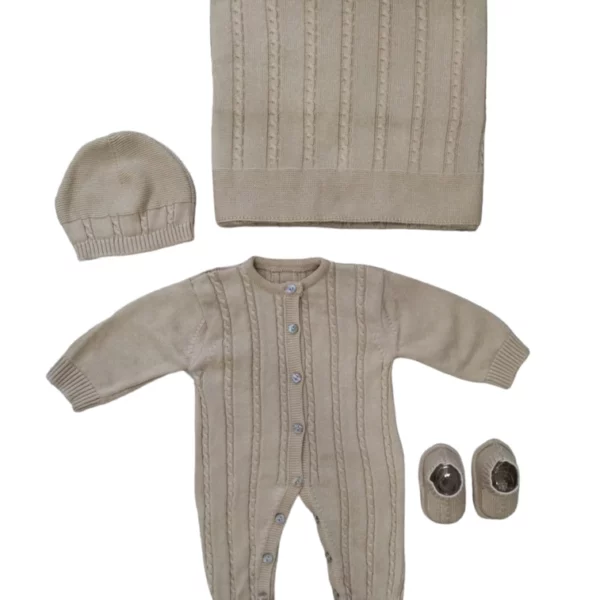 Ensemble bébé en maille du coffret Noam