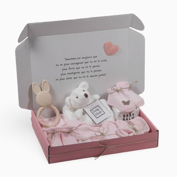 Coffret cadeau naissance bébé Elena – YllBox