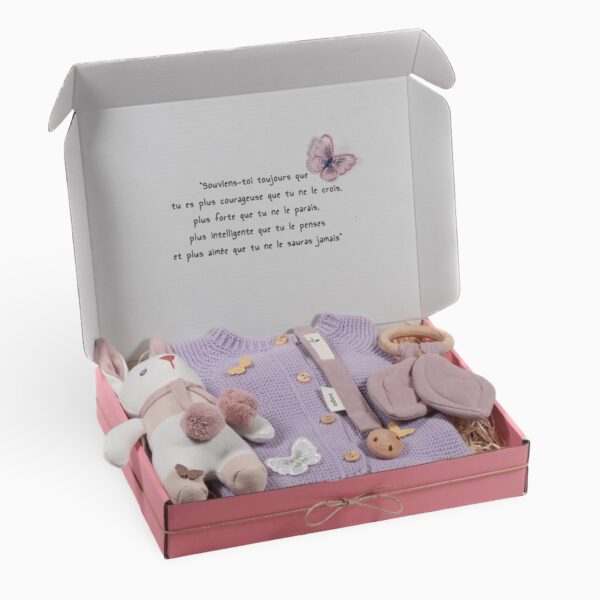 Coffret cadeau naissance bébé Lina – YllBox