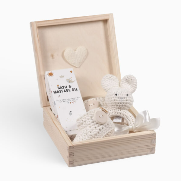Coffret cadeau naissance bébé Mailily S Beige – YllBox