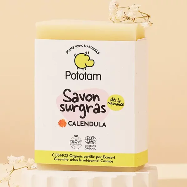 Produit Pototam Savon Surgras au Calendula