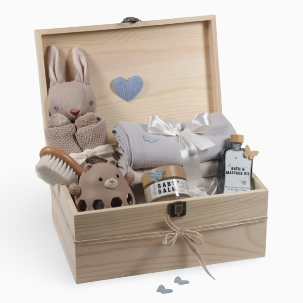 Coffret cadeau naissance bébé YllBox – Geschenkbox zur Geburt – Cofanetto regalo nascita