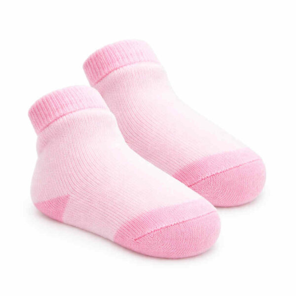 Paire de chaussettes bébé roses