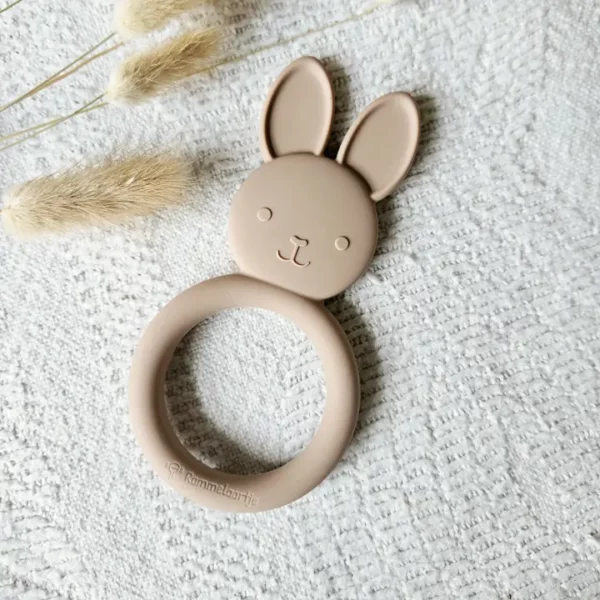 Anneau de dentition Rammelaartje lapin sable