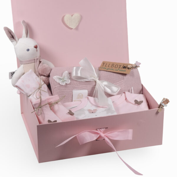 Coffret cadeau naissance fille Léa – YllBox