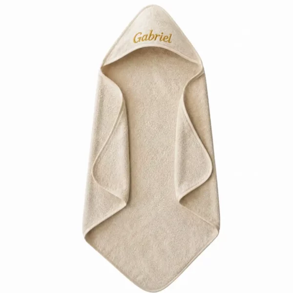 Cape de bain personnalisée 80 × 80 cm – YllBox